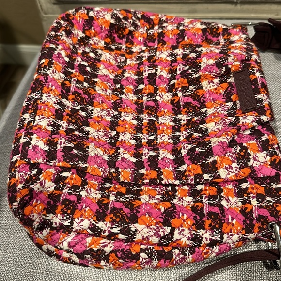 Vera Bradley Hadley Crossbody | Shoulder Bag Houndstooth Tweed Retired - Picture 5 of 15